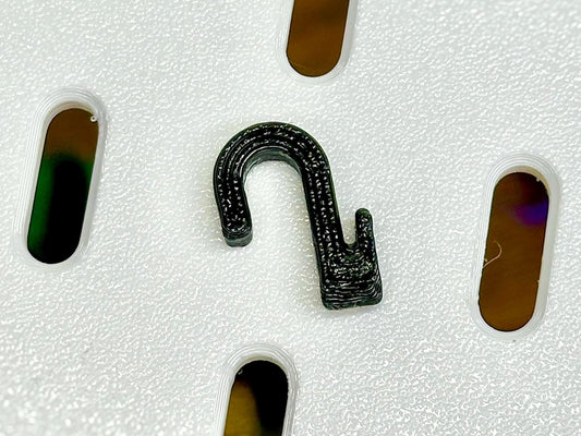 Low Profile Diecast Car Hooks- IKEA SKADIS Compatible - Set of 50