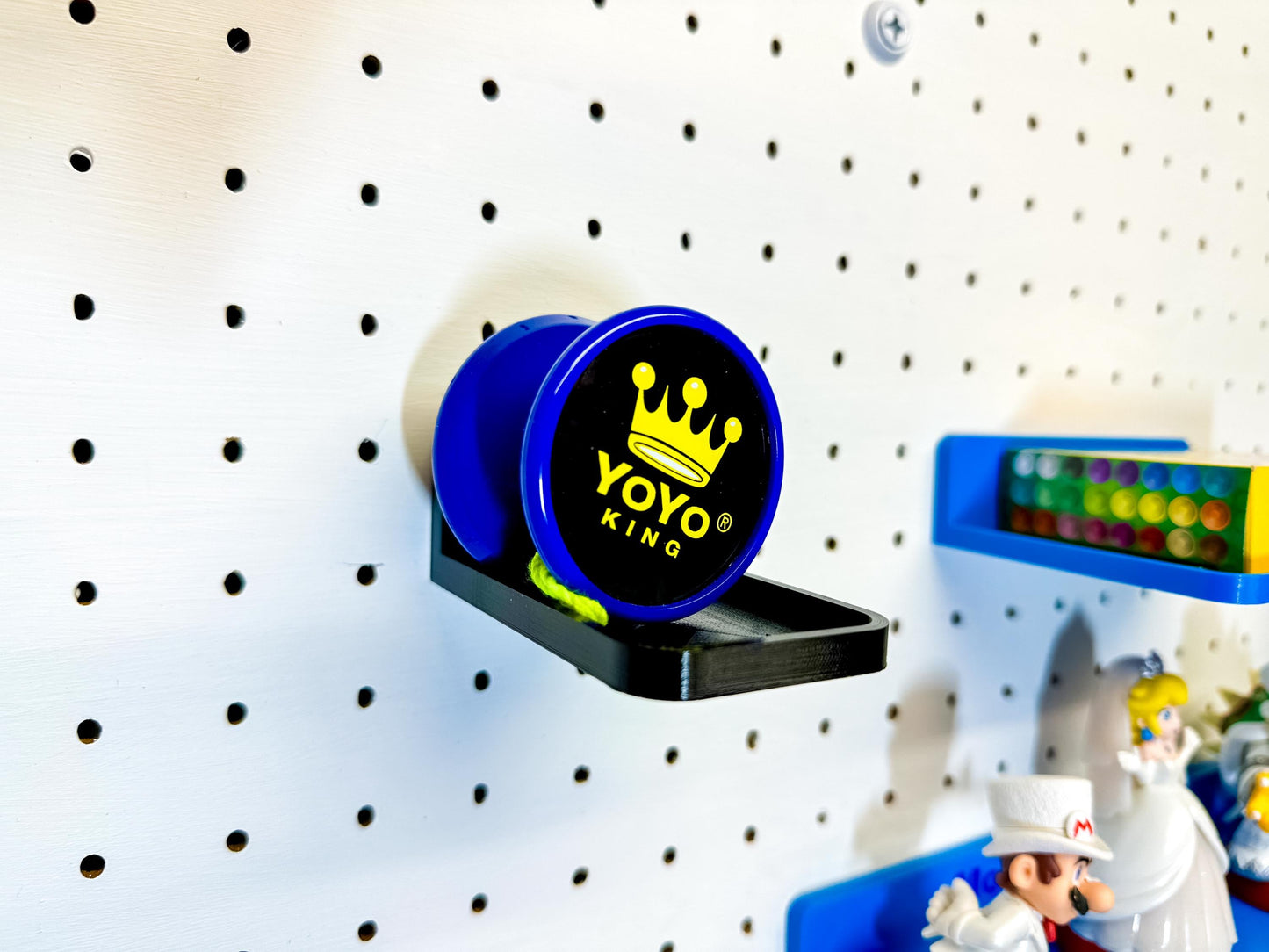 Pegboard Storage Shelves - Fits 1/8" & 1/4" Pegboards - Versatile Organization Solution